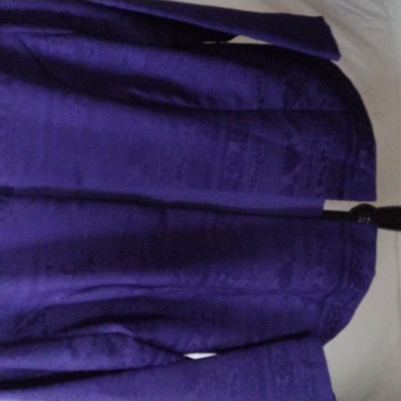 PRIDE & JOY WOMEN LONG SLEEVE BLAZER TOP BUILT IN & PANTS SUIT PLUS SIZE - Picture 3 of 13